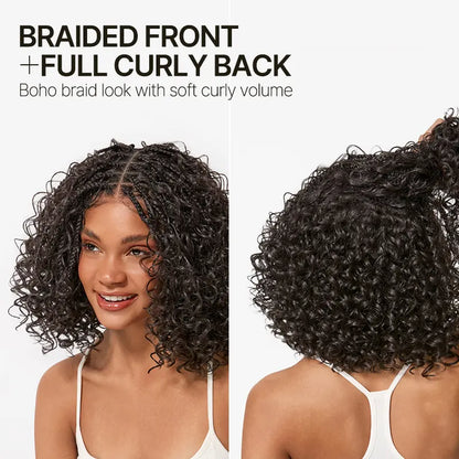Frodio Veralux™ 13x6 HD Lace Wig - 12” Boho Braids