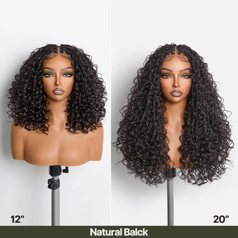 Frodio Veralux™ 13x6 HD Lace Wig - 12” Boho Braids