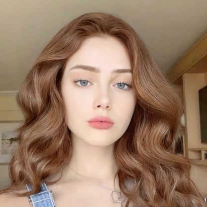 Premium Wavy Hair Topper – Seamless Crown Coverage, Natural Volume
