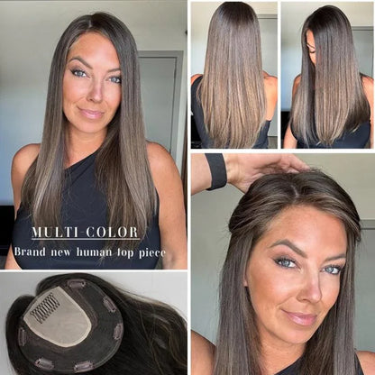 Noxelya SilkBlend™ Hair Topper – Rediscover Your True Beauty